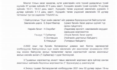 Эцэг эхийн зөвлөл байгуулах тухай