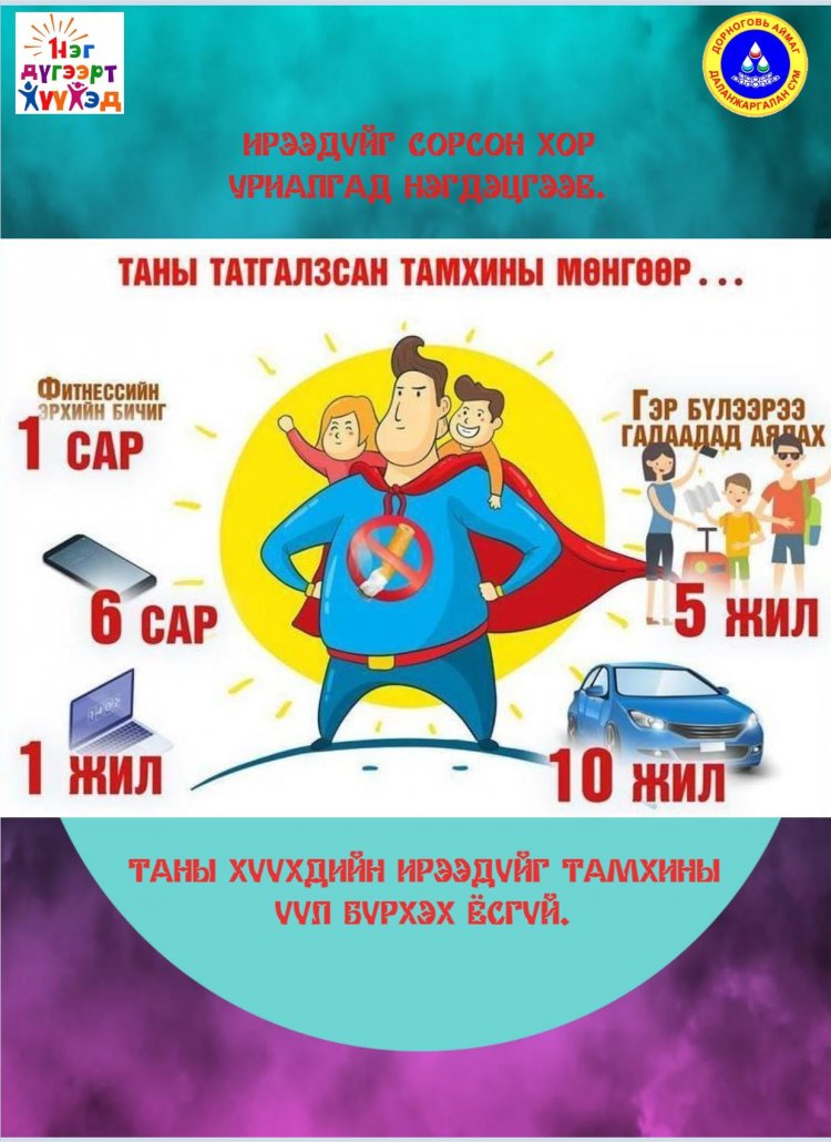 ИРЭЭДҮЙГ СОРСОН ХОР УРИАЛГАД НЭГДЭЦГЭЭЕ.